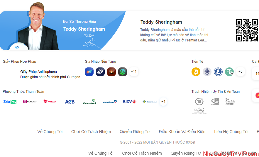 Giới thiệu nhà cái trực tuyến 8XBet