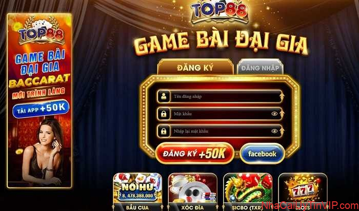 Cổng Top88 - APK, iOS, AnDroid Nhận Code 50K