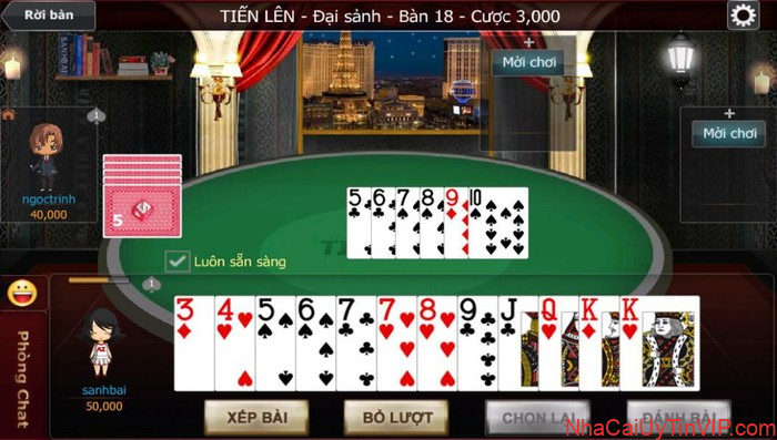 Game tiến lên miền nam đổi thưởng