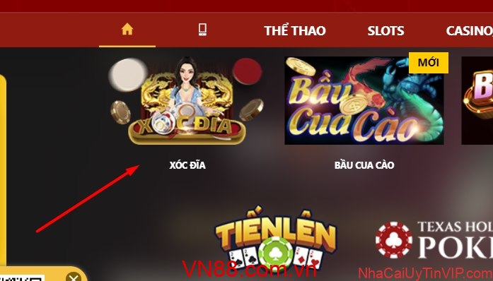 Tiến hành vào game để chơi