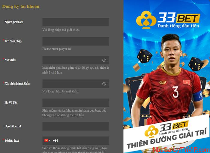 Điền thông tin