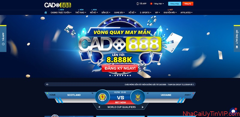 Giao diện website