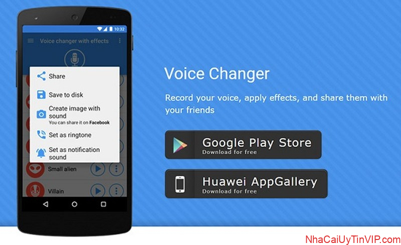 Baviux Voice Changer with Effect
