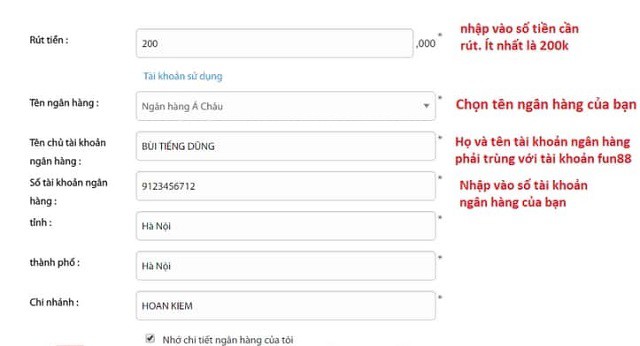 Ảnh 5: Rút tiền nhanh chóng và đơn giản Ảnh 5: Rút tiền nhanh chóng và đơn giản