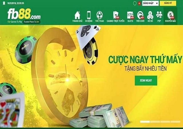 FB88 là nhà cái cá cược hàng đầu được thành lập vào năm 2011 tại Anh FB88 là nhà cái cá cược hàng đầu được thành lập vào năm 2011 tại Anh