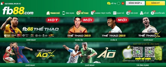 Giao diện FB88 hoàn toàn tương thích Giao diện FB88 hoàn toàn tương thích