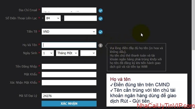 Người tham gia cá độ bóng đá cần phải điền đầy đủ thông tin một cách chính xác vào tờ form đăng ký của nhà cái Người tham gia cá độ bóng đá cần phải điền đầy đủ thông tin một cách chính xác vào tờ form đăng ký của nhà cái
