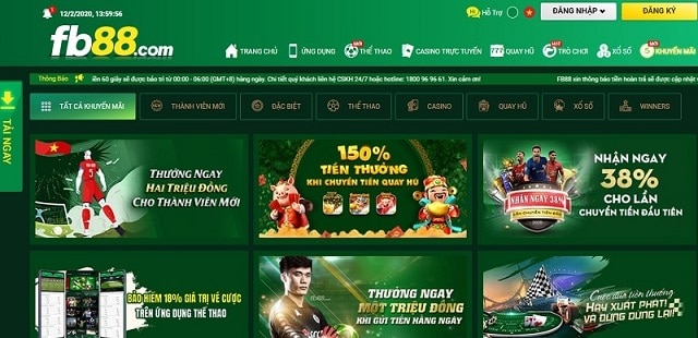 Thể lệ của từng khuyến mãi FB88 Thể lệ của từng khuyến mãi FB88