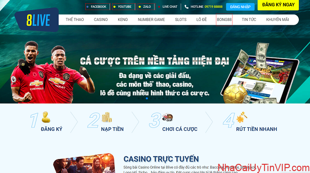 Cá cược trên nền tảng hiện đại