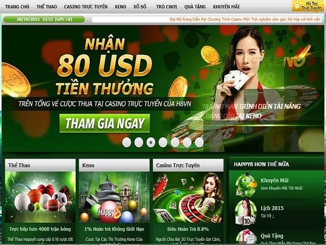 Happy8 siêu nhà cái cá cược thể thao số 1 Happy8 siêu nhà cái cá cược thể thao số 1