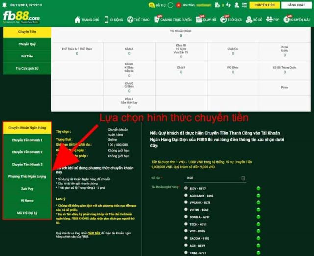 Hướng dẫn nạp tiền nhanh chóng cho thành viên mới Hướng dẫn nạp tiền nhanh chóng cho thành viên mới