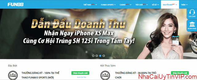 Nhà cái casino uy tín Fun88 có nhiều khuyến mãi khủng, hấp dẫn cho người chơi Nhà cái casino uy tín Fun88 có nhiều khuyến mãi khủng, hấp dẫn cho người chơi