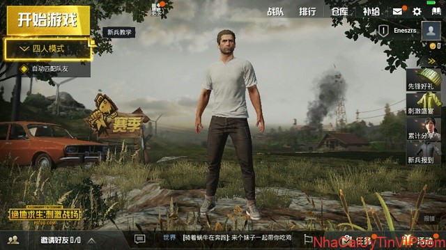 Ấn vào biểu tượng màu vàng để bắt đầu chơi game Ấn vào biểu tượng màu vàng để bắt đầu chơi game