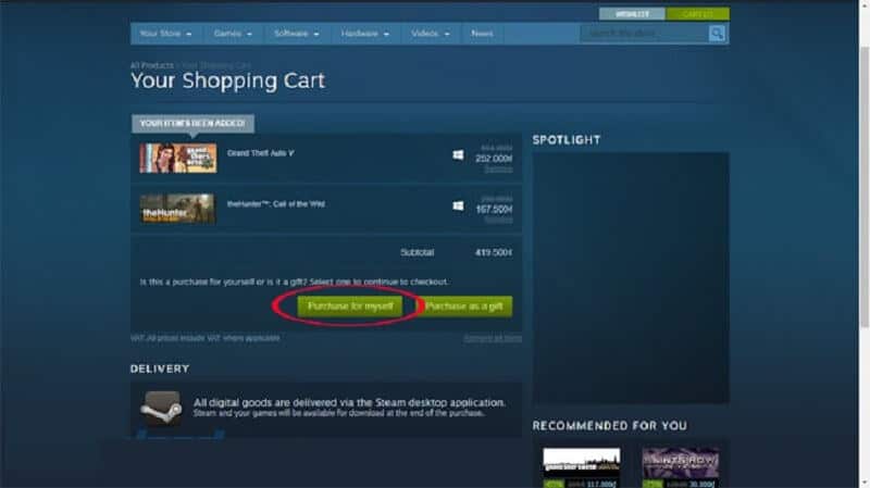 Bước 2: Khi bạn vào ứng dụng Steam Wallet chọn mức giá cho phù hợp và nhấn vào nút lệnh “ Mua ngay”. Bước 2: Khi bạn vào ứng dụng Steam Wallet chọn mức giá cho phù hợp và nhấn vào nút lệnh “ Mua ngay”.