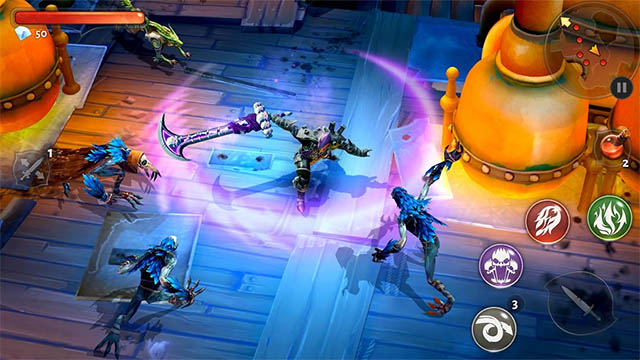 Dungeon Hunter 5 có những pha chặt chém hấp dẫn Dungeon Hunter 5 có những pha chặt chém hấp dẫn