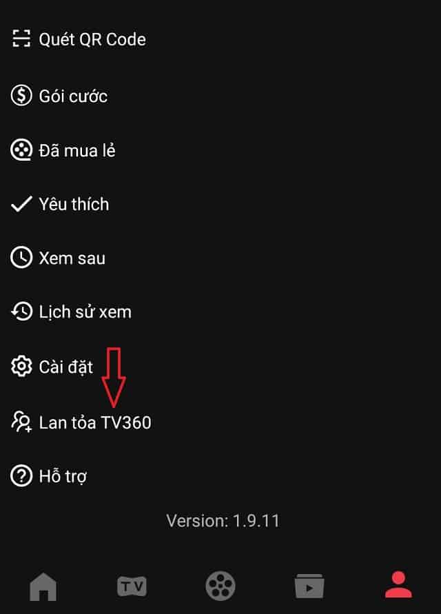 Lan toả TV360 Lan toả TV360