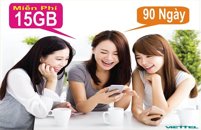 Miễn phí 4G Viettel 15GB trong 90 ngày Miễn phí 4G Viettel 15GB trong 90 ngày