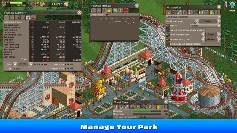 Rollercoaster Tycoon Classic Rollercoaster Tycoon Classic