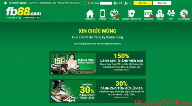 Đừng bỏ qua các khoản tiền thưởng chào mừng khi đăng nhập fb88 Đừng bỏ qua các khoản tiền thưởng chào mừng khi đăng nhập fb88