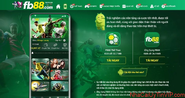 Nếu bạn muốn có được những trải nghiệm tốt hơn, hãy tải ứng dụng do nhà cái FB88 cung cấp Nếu bạn muốn có được những trải nghiệm tốt hơn, hãy tải ứng dụng do nhà cái FB88 cung cấp