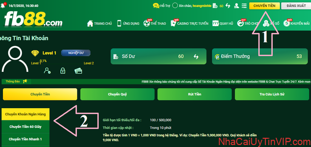 Bước 2: Nạp tiền và truy cập vào Slot game để trải nghiệm Bước 2: Nạp tiền và truy cập vào Slot game để trải nghiệm