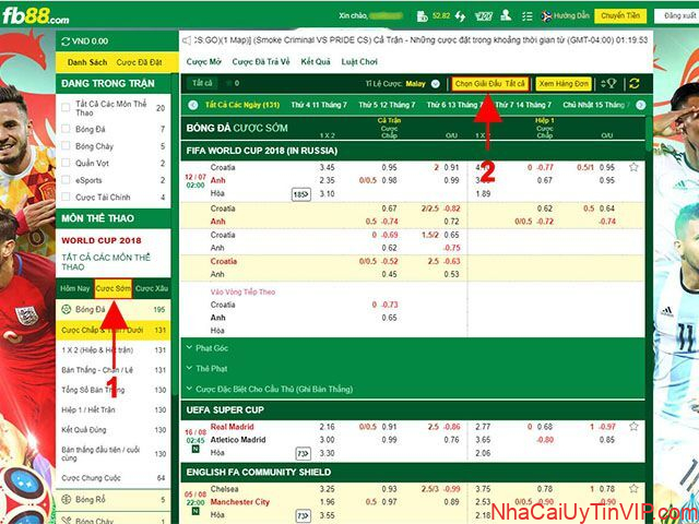 Bước 3: Xác nhận kèo cược và chờ đợi kết quả Bước 3: Xác nhận kèo cược và chờ đợi kết quả