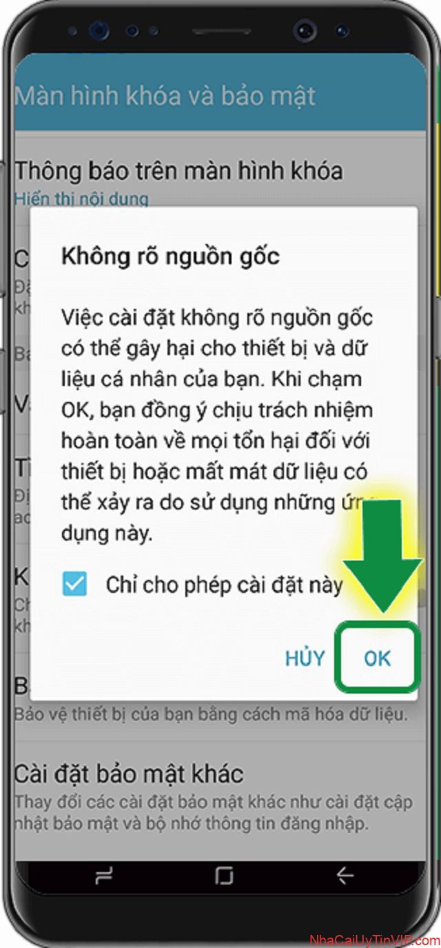 Bước 8: Thực hiện thao tác chọn nút lệnh Bước 8: Thực hiện thao tác chọn nút lệnh