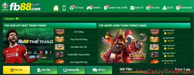 Danh mục cá cược phong phú với nhiều lựa chọn tại nhà cái FB88 Danh mục cá cược phong phú với nhiều lựa chọn tại nhà cái FB88