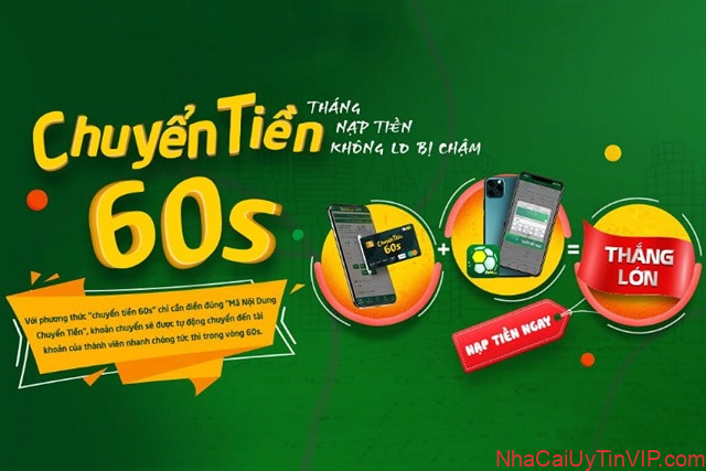 FB88 hướng dẫn nạp tiền bằng phương thức chuyển nhanh 60 giây FB88 hướng dẫn nạp tiền bằng phương thức chuyển nhanh 60 giây