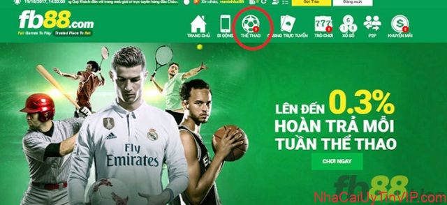 Nhà cái FB88 áp dụng nhiều loại kèo khác nhau Nhà cái FB88 áp dụng nhiều loại kèo khác nhau