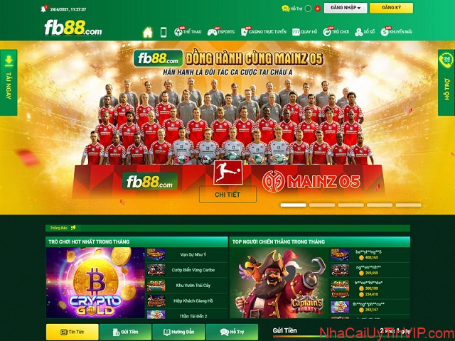 Nhà cái FB88 trở thành đơn vị tài trợ của nhiều đội bóng lớn Nhà cái FB88 trở thành đơn vị tài trợ của nhiều đội bóng lớn
