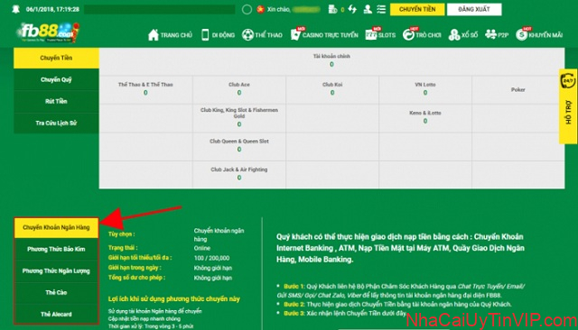 Nhà cái FB88 cung cấp nhiều phương thức giao dịch khác nhau Nhà cái FB88 cung cấp nhiều phương thức giao dịch khác nhau