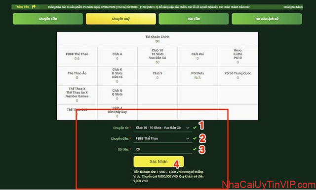 Thao tác chuyển quỹ trên máy tính siêu nhanh mà bạn nên biết Thao tác chuyển quỹ trên máy tính siêu nhanh mà bạn nên biết