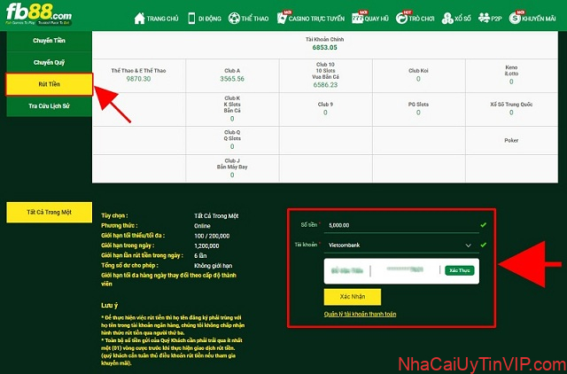 Tìm hiểu chi tiết cách chuyển quỹ tại nhà cái FB88 Tìm hiểu chi tiết cách chuyển quỹ tại nhà cái FB88