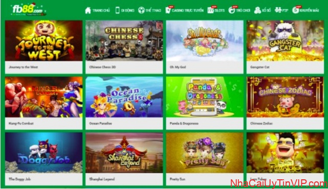 Tổng hợp các trò chơi Slot tại nhà cái FB88 Tổng hợp các trò chơi Slot tại nhà cái FB88