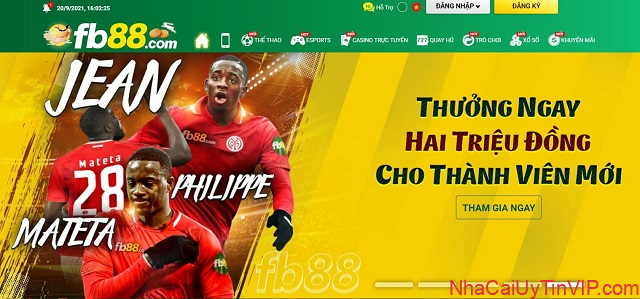 Truy cập vào giao diện chính của nhà cái FB88 Truy cập vào giao diện chính của nhà cái FB88