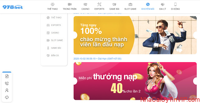 Các khuyến mãi cho thành viên mới