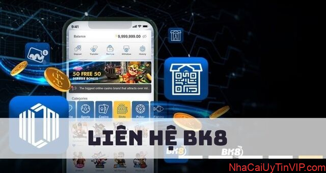 Bạn có thể liên hệ với BK8 bất cứ lúc nào