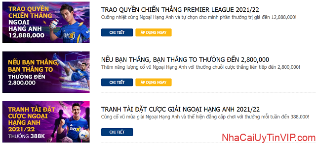 Các chương trình ưu đãi khi đồng hành cùng giải bóng đá Ngoại Hạng Anh Các chương trình ưu đãi khi đồng hành cùng giải bóng đá Ngoại Hạng Anh