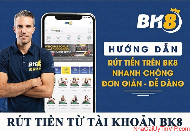 Hướng dẫn người chơi cách rút tiền BK8 Hướng dẫn người chơi cách rút tiền BK8